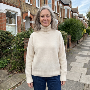 AMELIA SOFT KNIT ROLL NECK JUMPER