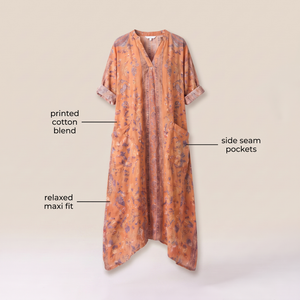 LAVINIA BOTANICAL MAXI DRESS