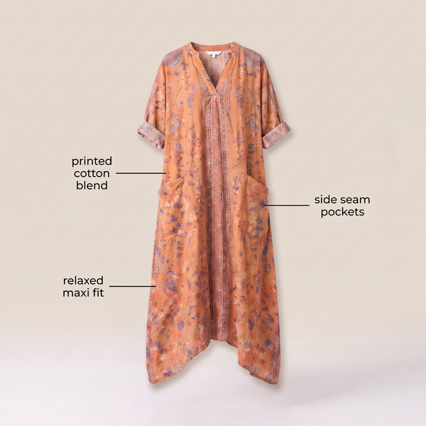 LAVINIA BOTANICAL MAXI DRESS
