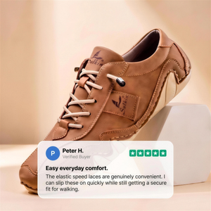 REDBOURNE LEATHER TRAINERS
