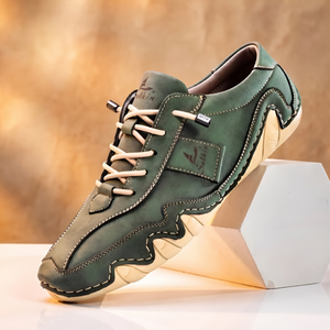 REDBOURNE LEATHER TRAINERS