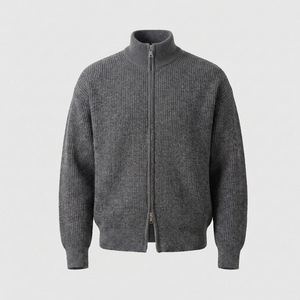 HOLLIS SMART-CASUAL ZIP CARDIGAN