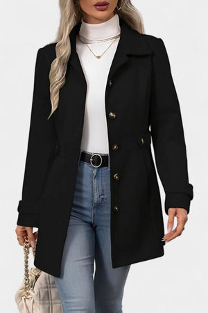 ELOISE BELTED MID-LENGTH COAT