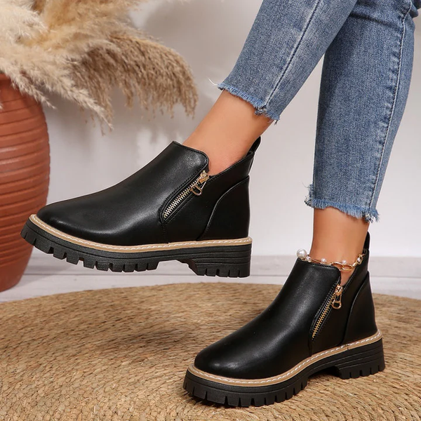 ZERINA COMFORT LEATHER BOOTS
