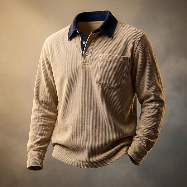 ROWLEY CORDUROY POLO SHIRT