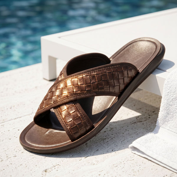 BRIONY SOFT LEATHER SANDALS