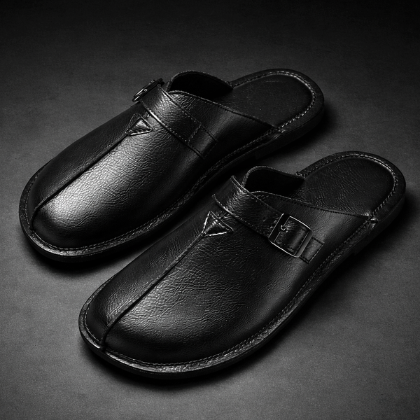 WHITCOMBE LEATHER MULES