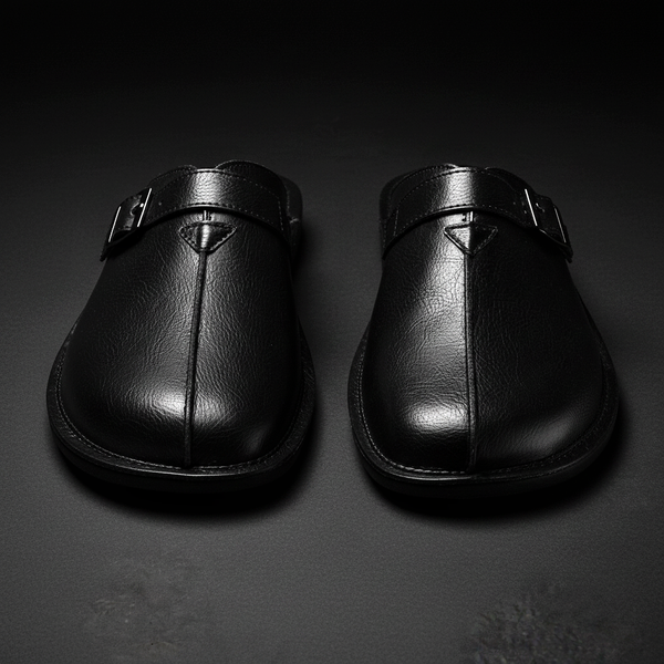 WHITCOMBE LEATHER MULES