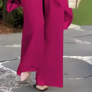 ELLA ELEGANT TOP & PANTS COMBO